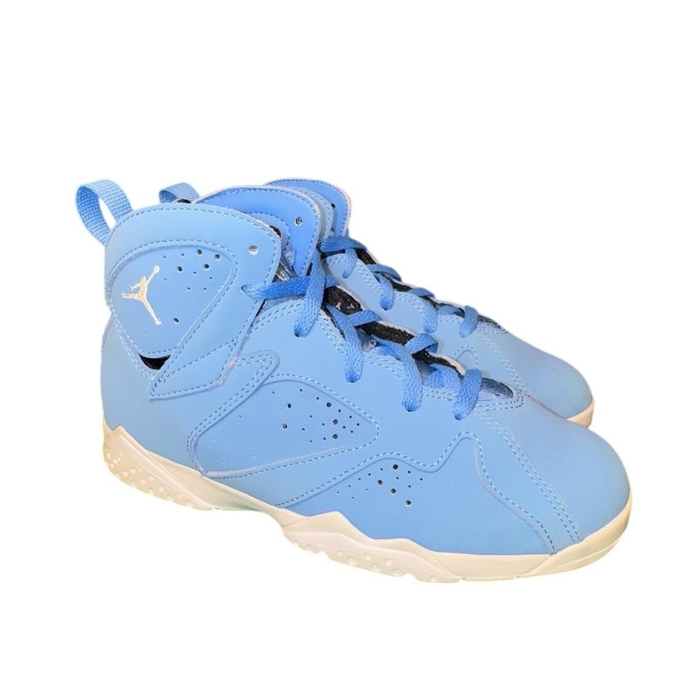 Air Jordan 7 Retro‎ Pantone University Blue White Kids 2Y 304773-400